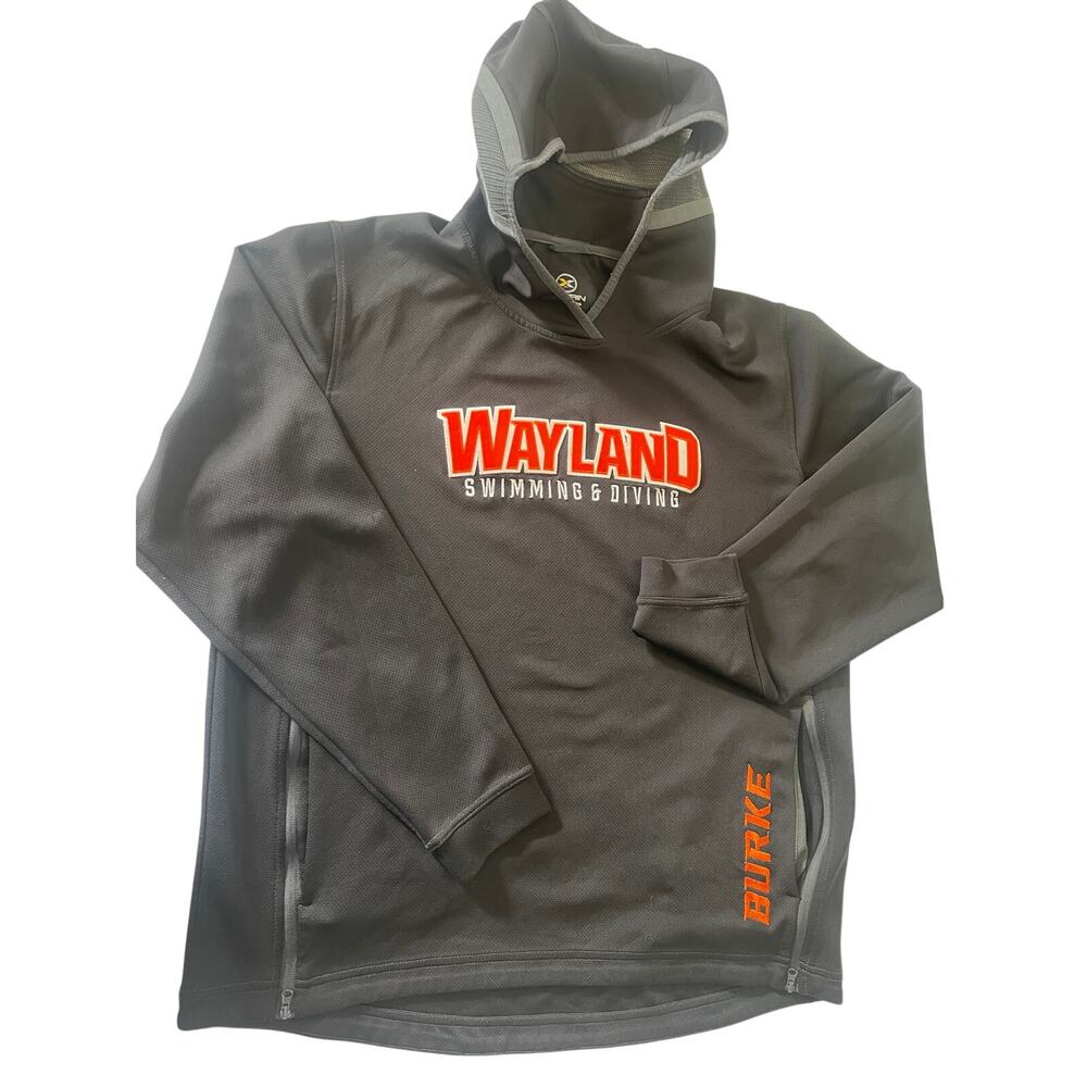 X Grain Wayland Swimming Diving‎ BURKE Hoodie Size Mens XL